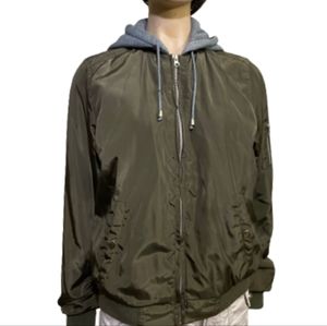 Large Army Green Spring Jacket